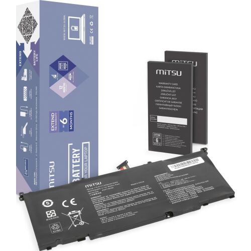 Mitsu Laptop Akkumulátor Asus FX502, ROG Strix GL502VY, GL502VT szériához