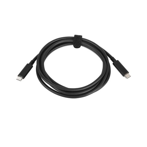 Nabíjací kábel Lenovo USB-C na USB-C, 2 m, čierny kábel