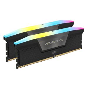 CORSAIR VENGEANCE RGB 96GB (2x48GB) DDR5 5200MHz Zestaw Pamięci RAM - Pamięć