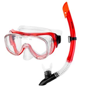 Spokey Tauchset Maske+LUZON Schnorchel rot Spokey 133056312 - Tauchmasken