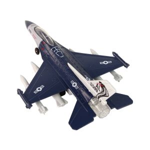 Repülőgéppel hajtott fény/hang 1:72 sötétkék