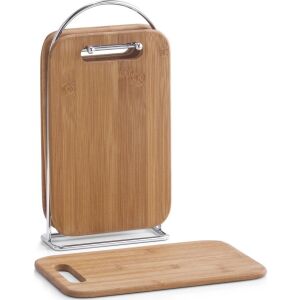 Zeller készlet 4 bambusz deszka+állvány 133057374 - Vágódeszka