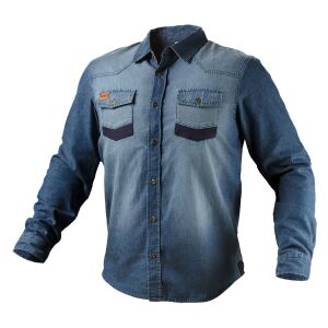 Koszula robocza DENIM, rozmiar L 133059032 - NEO Tools