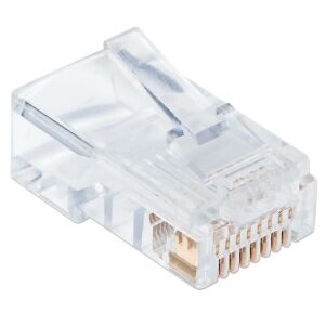 Mufă UTP Intellinet RJ45 CAT5e, pentru sârmă, 100 buc, 790512 133059103 - Intellinet