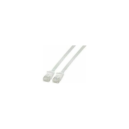 EFB lapos csatlakozókábel RJ45 U/UTP, cat.6a, PVC, 1,5 m, fehér (K8107WS.1,5) 133062903