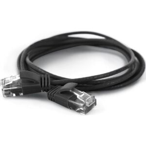 Wantec Wantec wW Patch Cable CAT6A (rand 2,8mm) UTP black 10m (7319) 133064076 - Kabel UTP