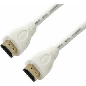 Kábel Manhattan HDMI - HDMI 3m fehér (ICOC-HDMI-4-030NWT) 133065858 - HDMI kábel