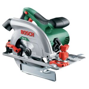 Bosch PKS 55 Körfűrész, 1200 W, 5600 fordulat/perc, 160 mm-es korong, 55 mm-es vágási mélység 133067295 - Kézi fűrész