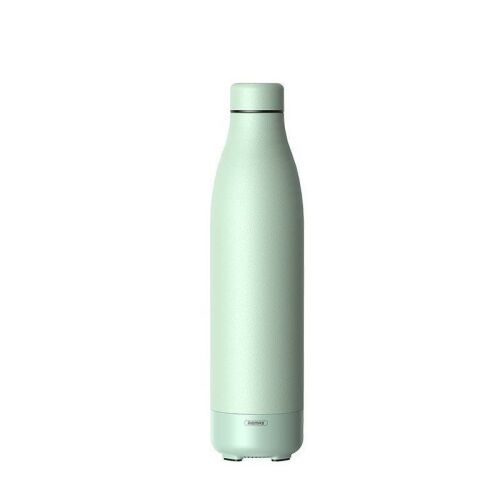 Remax RB-M5 grüne Thermosflasche mit Bluetooth-Lautsprecher, Vorderansicht