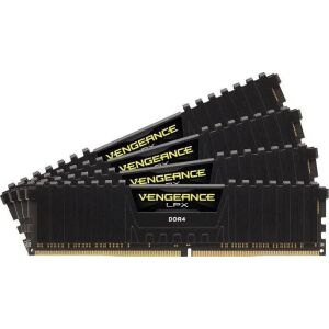 DIMM 64 GB DDR4-3200 (4x 16 GB) Quad-Kit (schwarz, , Vengeance LPX, INTEL XMP) 133070184 - Computer und Zubehör