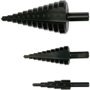 LÉPCSŐFÚRÓ KÉSZLET, 3 DB