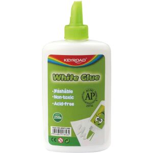 KEYROAD Folyékony ragasztó 250g FEHÉR