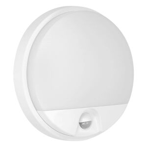 AGAT LED 10W, kerti lámpatest mozgásérzékelővel 140°, 800lm, IP54, 4000K, fehér 133076639 - Mozgásérzékelős lámpa