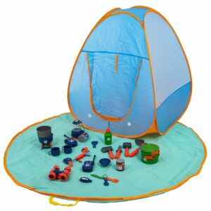 MEGA Camping-Set mit Zelt und Zubehör für Kinder - Spielzelte & Tunnel