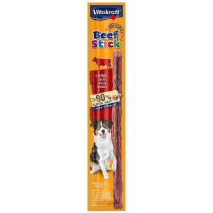 Vitakraft Beef Stick Hundesnack, Rindfleischgeschmack, Einzelpackung - Hundefutter