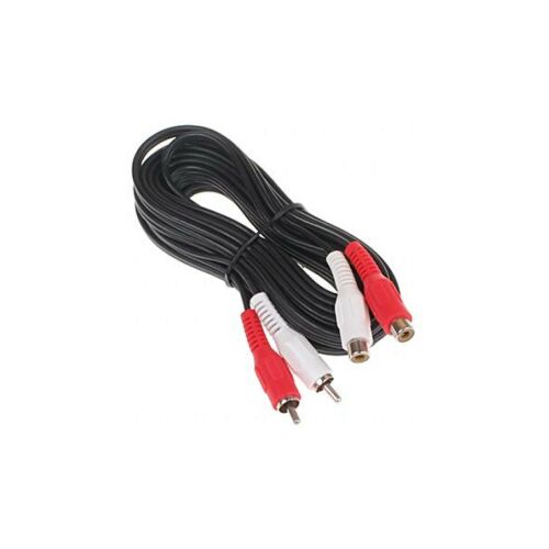 RCA kábel (Cinch) x2 - RCA (Cinch) x2 3m fekete (KPO2661) 138956694