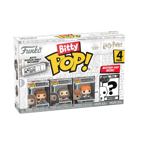 Buborékfólia 4 Bitty POP Harry Potter Hermione figurák 133088837 - Mesehős figura