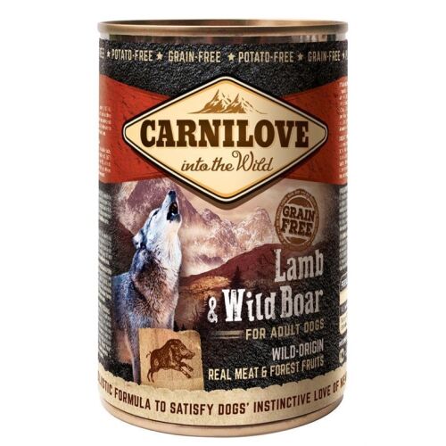 CARNILOVE Into the Wild Lamb&Wild Boar - Nassfutter für Hunde - 400 g 133088936