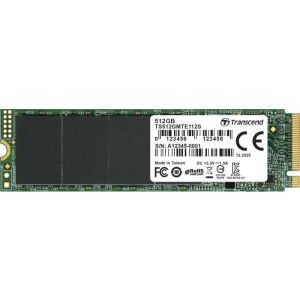 TRANSCEND 112S 512 GB PCIe Gen3x4 M.2 2280 M-Key 3D TLC Dráma nélküli 133090133 - Transcend