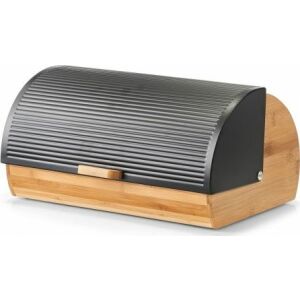 Chlebak bambusowy z pokrywą, 39 cm, ZELLER 133091316 - Koszyk na chleb