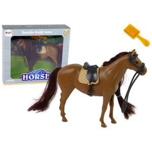 Ló barna sörény fésülésére 133094079 - Lean Toys