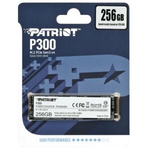 UNITATE DE STARE SOLID PATRIOT M.2 256 GB P300 2280 PCIE/NVME 1700/1100MB/s 133094267 - Solid State Drive (SSD)
