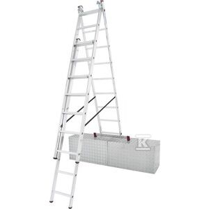 CORDA 3X9 SZCZEBLI TR DRABINA 133095013 - Drabina i stojak