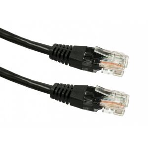 TB Print Patch Cord Categoria 6 RJ45 UTP 1m negru 133099106 - TB Print