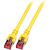 EFB RJ45 Patchkabel S/FTP, Cat.6, LSZH, 3m, gelb 133099639