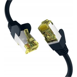 EFB Cat6a FEKETE 25m S/FTP patch kábel PIMF 133100943 - UTP kábel