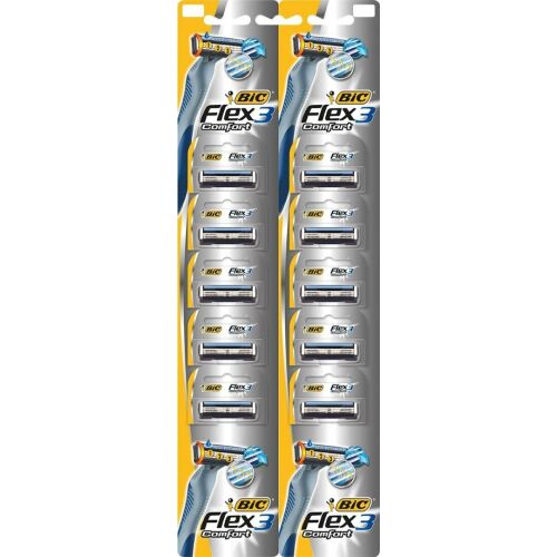 Bic Flex 3 borotva készlet 3 pengével, 10 db