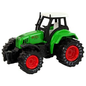 Zeleni FarmeR K100 traktor igračka, s opružnim pogonom - Lean Toys