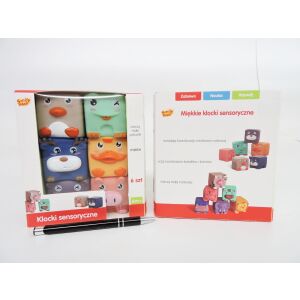 Puha szenzoros párna 6 elem 133103335 - Műanyag építőjáték