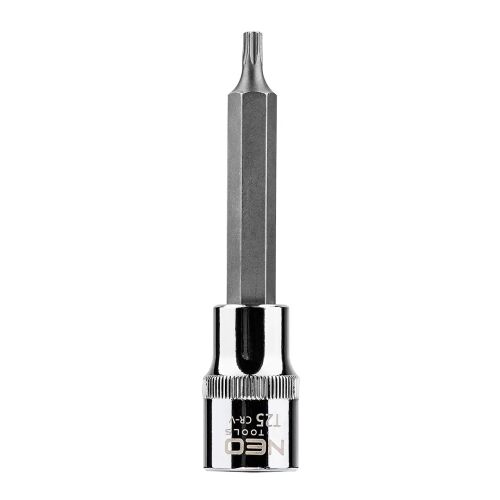 NEO Tools 08-761 1/2 hüvelykes T25 Torx bitfej, 100mm hosszú