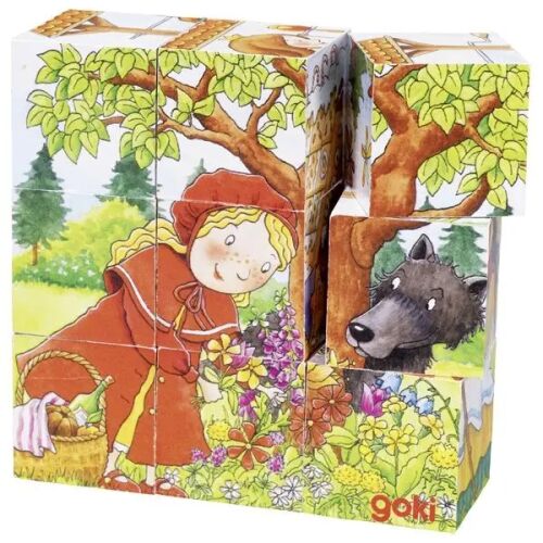 Cubic Jigsaw Puzzle - Scufița Roșie 133109212
