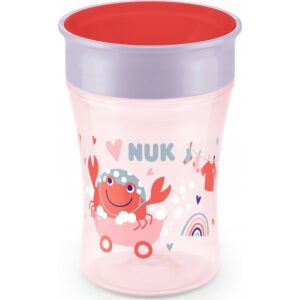 NUK Magic Cup 360° ivókarika 230 ml piros