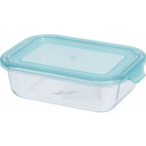 Recipient pentru alimente din sticlă Kiváló 1500ml cu capac albastru - Recipiente de depozitare pentru bucătărie