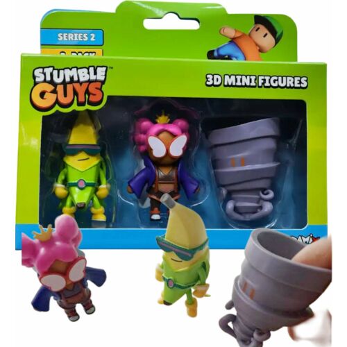 Stumble Guys Series 2 3D Mini Figurák - Gyűjthető Figura Szett 