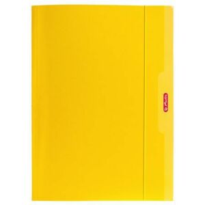 Teczka A4 z gumką Color Blocking żółty 133120534 - Folder plików