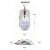 Mysz Glorious PC Gaming Race Model O Mat  (GOM-WHITE) 133122526