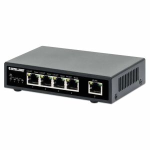 Switch Intellinet 5-Port Gigabit PoE+ cu Port Uplink - Intellinet Switch-uri