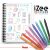 Pixuri Pentel iZee cu caiet de doodle, pixuri colorate