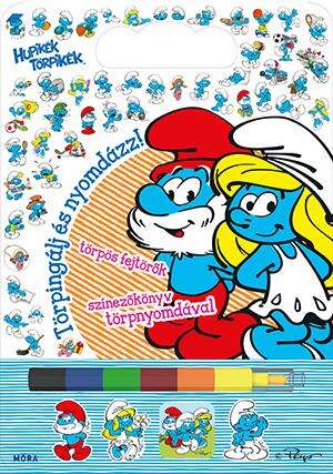 Törpingálj és nyomdázz! - Törpös fejtörők - Színező törpnyomdával