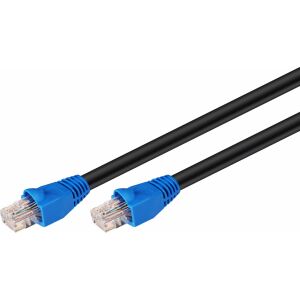 Goobay | CAT 6 kültéri patch kábel, U/UTP | 94393 | Fekete 133129925 - Goobay