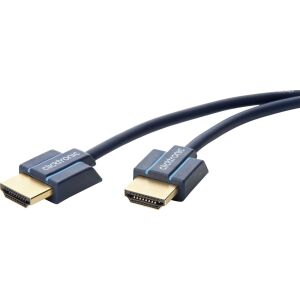 Clicktronic Ultra Slim HDMI kábel, 4K 60Hz, 0.5m - HDMI kábel