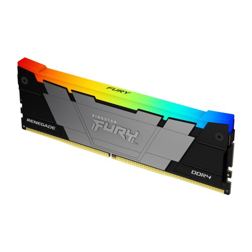 Modul memorie RAM Kingston FURY Renegade RGB DDR4, vedere unghiulară