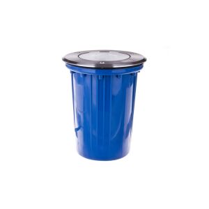 Kanlux Xard 7195 talajba süllyeszthető lámpa matt króm alumínium 1 x E27 max. 40W E27 1 db IP67