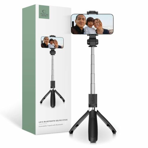 TECH-PROTECT L01S BLUETOOTH SELFIE STICK TRIPOD BLACK 133133248