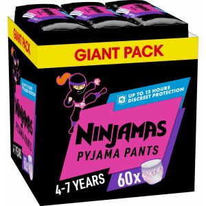 Pampers NINJAMAS MB NADRÁG 7-XXNAGY 60 LÁNY