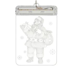 LED vitraliu 3D - Moș Crăciun 133135398 - Decorațiuni de Crăciun